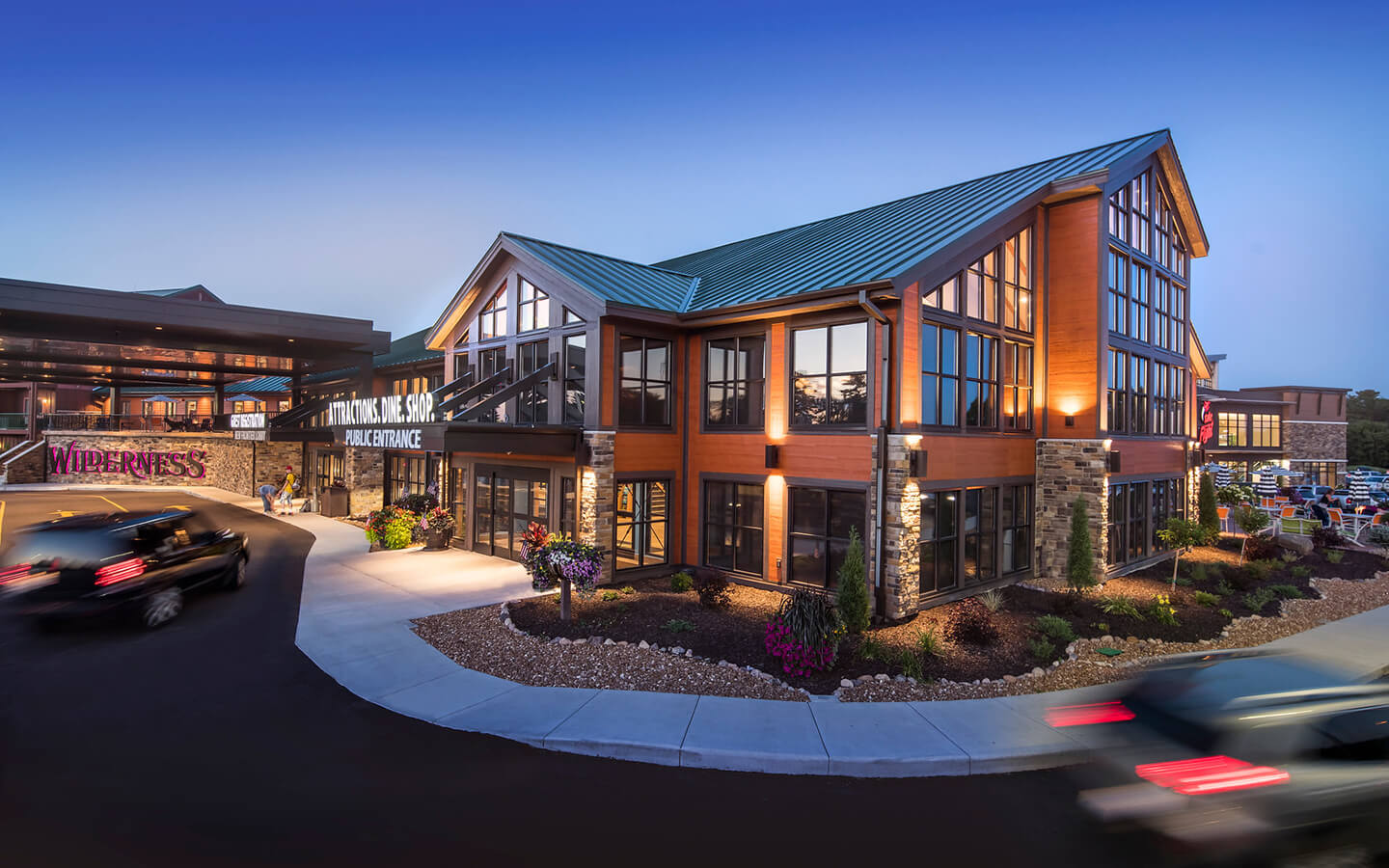 Wilderness Resort in Wisconsin Dells, WI. Home of Beyond the Door in Wisconsin.